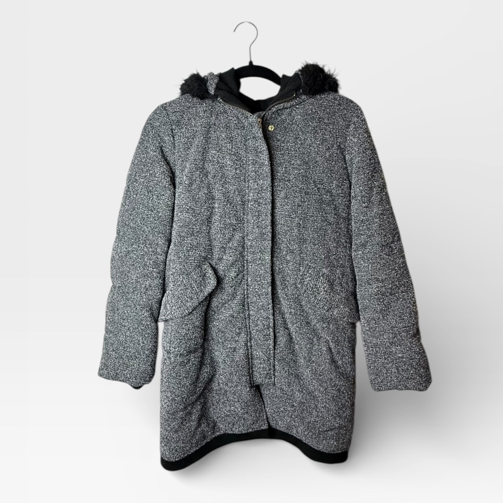Emtrois Vêtements Parka Size Medium Grey Speckled (H)
